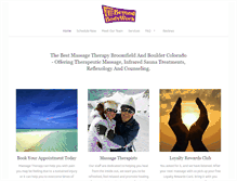 Tablet Screenshot of beyondbodyworkco.com